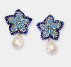 Starfish Pearl Earrings