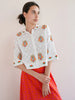 Thyme Blouse with Parrot Embroidery