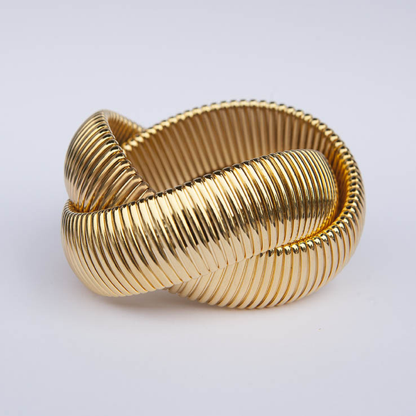 Bracelet Cobra En Cuir De Lézard Java Véritable - Bordeaux - Largeur 12 Mm - Neuf - Femme