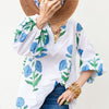 Mughal Bleu Blouse