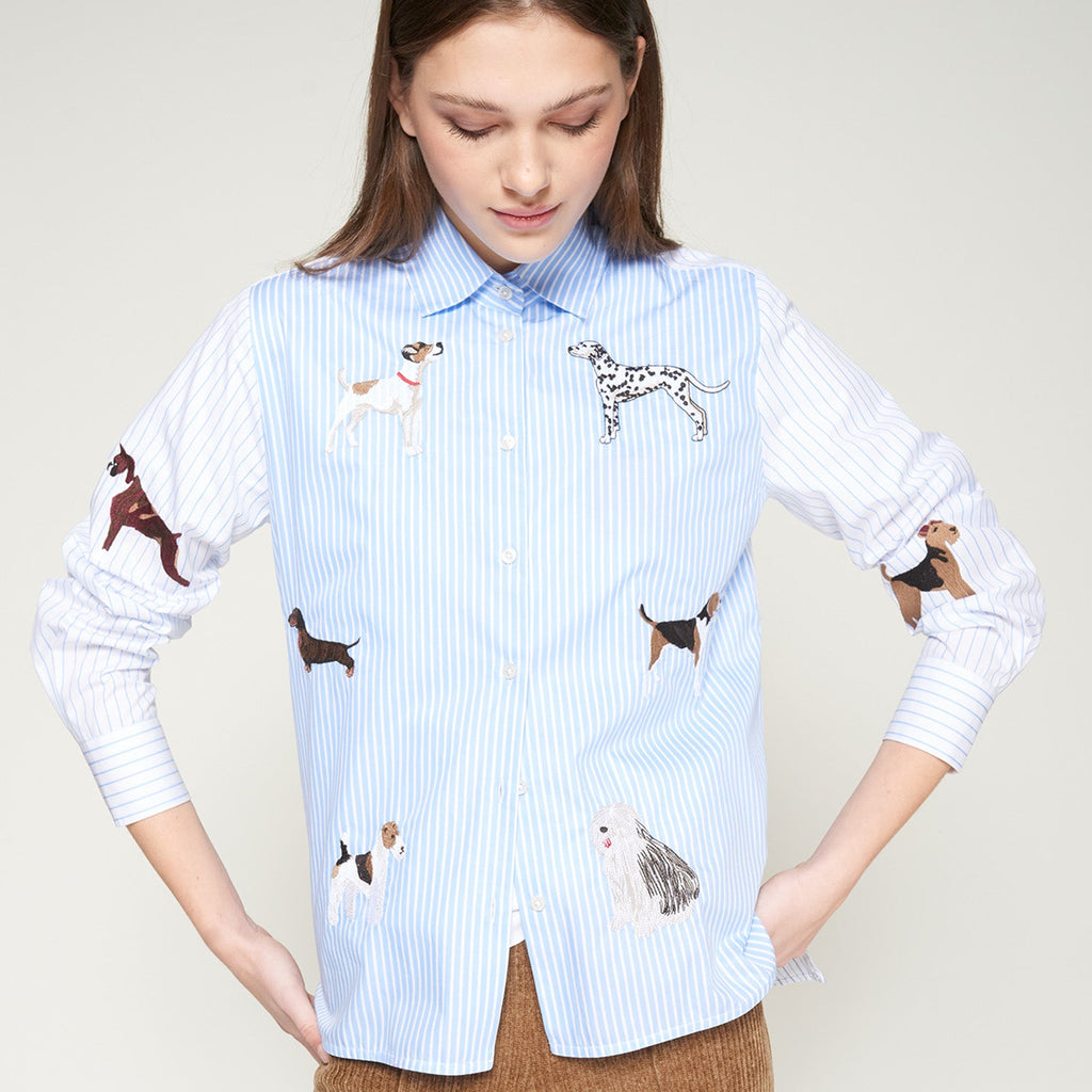 Isa Shirt with Dogs