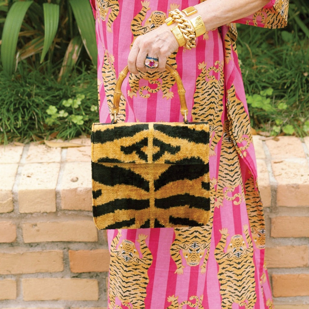 Arrie Bamboo Bag in Tiger