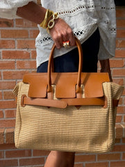Stella Soft Rattan Handbag