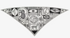 Baracco Triangle Scarf in Black