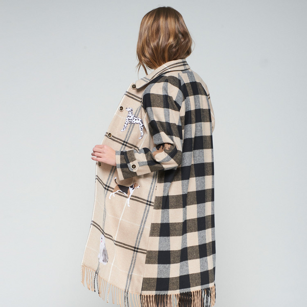 Embroidered Berenice Coat