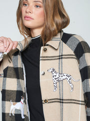 Embroidered Berenice Coat