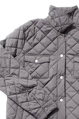 Quilted Long Shirt Jacket