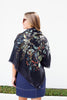 Blake Black Cashmere Scarf