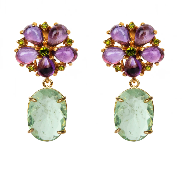 Violet Earrings