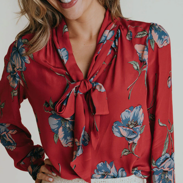 Anna Blouse in Brunswick