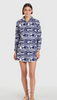 Cabana Coverup in Fish Print