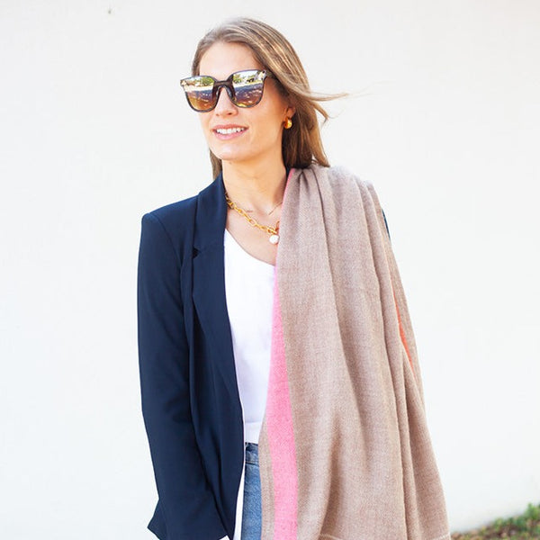 Camel Neon Scarf