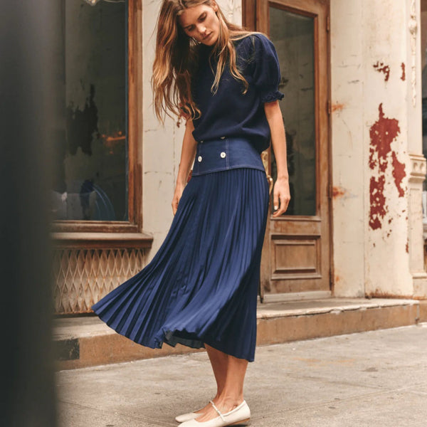 Estelle Skirt in Navy