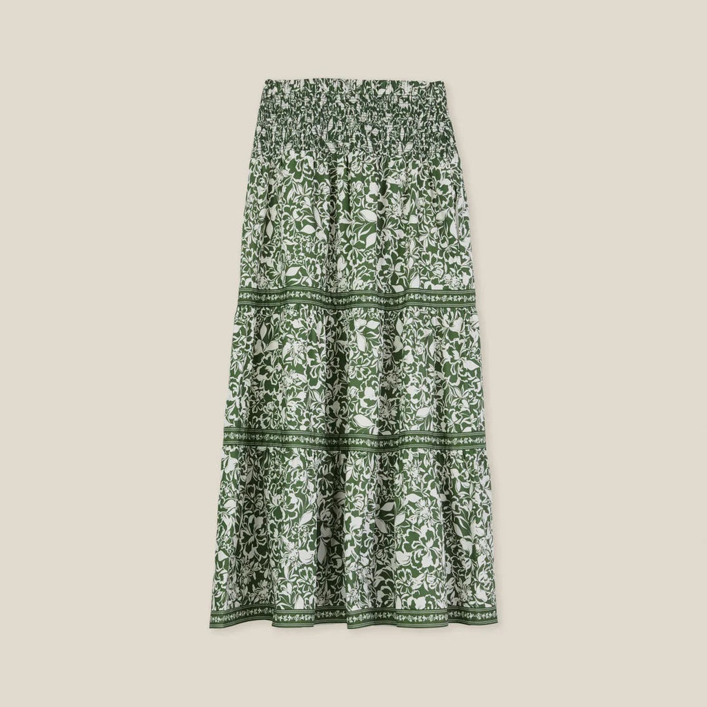 Kylie Midi Skirt in Fiorella