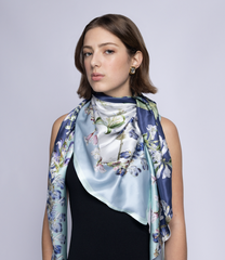 Cassidy Silk Triangle Scarf