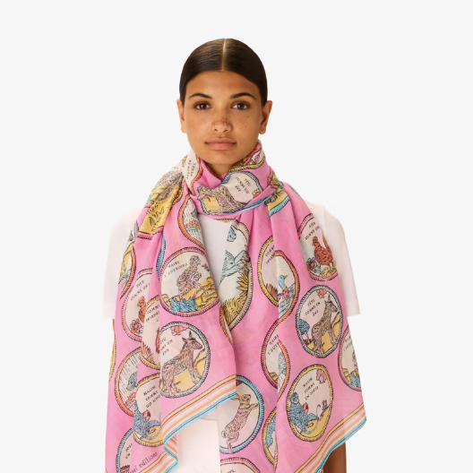 Chance Cotton/Silk Scarf