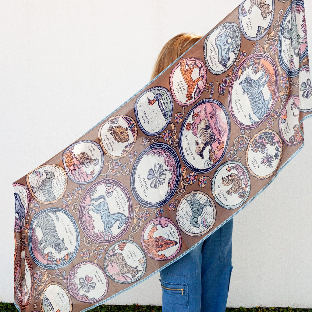 Chance Scarf in Beige