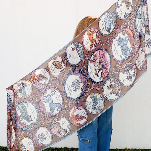 Chance Scarf in Beige