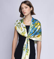 Chloe Silk Triangle Scarf