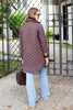 Quilted Long Shirt Jacket