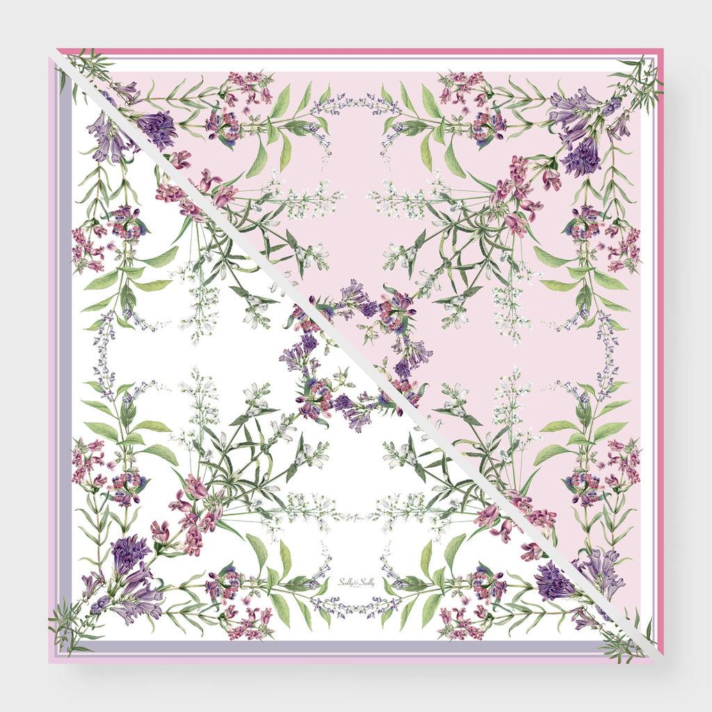 Claire Silk Triangle Scarf