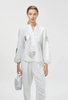 Cupid Linen Shirt in Silver