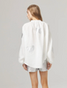 Cupid Linen Shirt in Silver