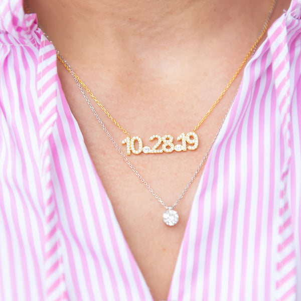 Custom Date Necklace