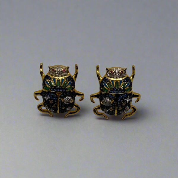 Delirio Jepri Sapphire. Earrings