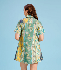 Dock Dress in Paisley Ribbon