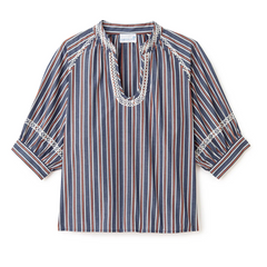 Eleanor Top in Cartolina Navy St.