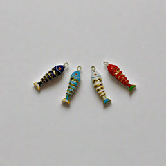 Enamel Fish Charms