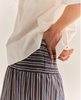 Kylie Midi Skirt in Cartolina Navy St.