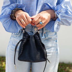 Fallon Mini Faux Suede Bag