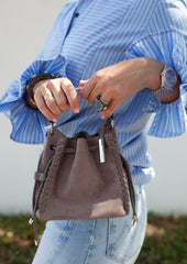 Fallon Mini Faux Suede Bag