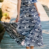 Pavillion Skirt in Fish Print