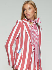 Gadea Blazer in Red Stripe