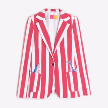 Gadea Blazer in Red Stripe
