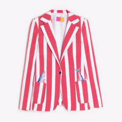 Gadea Blazer in Red Stripe
