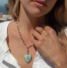 Malene Green Dot Clip Charm