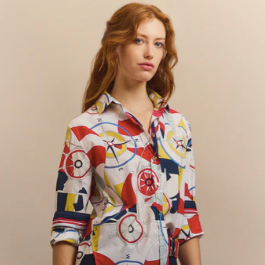 L/S Halsey Shirt in Nautical