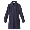 Hayes Dress in Dark Navy