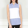 Blue & White Stripe Lea Shirt