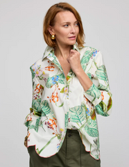 Blaire Shirt in Multi Floral