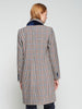 Houndstooth Wool Coat