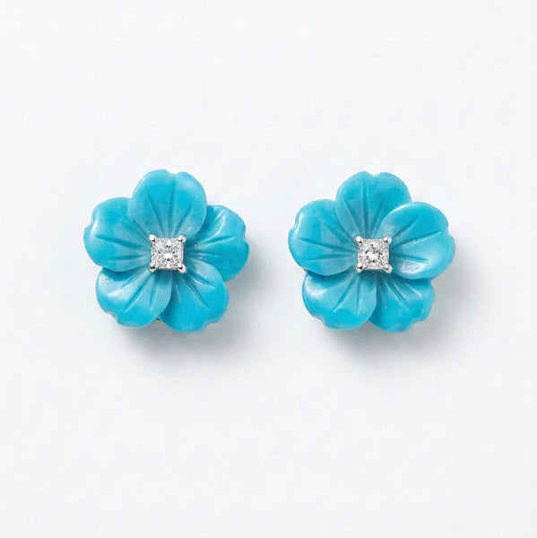 Flower Stud Earrings