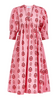 Ingrid Dress in Scarlet Blossom
