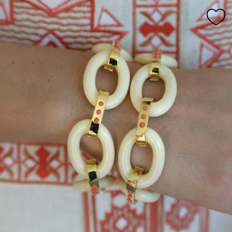Ivory Link Bracelet