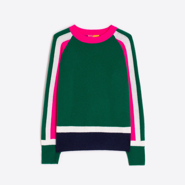 JR Color-block Sweater
