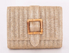 Janie Straw Clutch